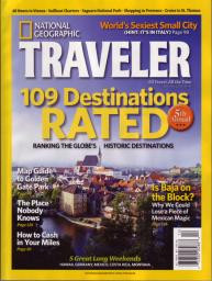 National Geo Traveler Cover