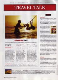 National Geo Traveler Maentz