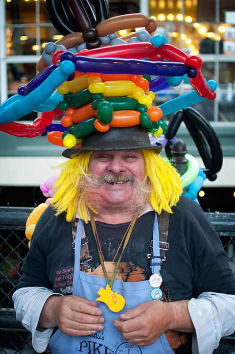 Balloon Man Seattle Public Market