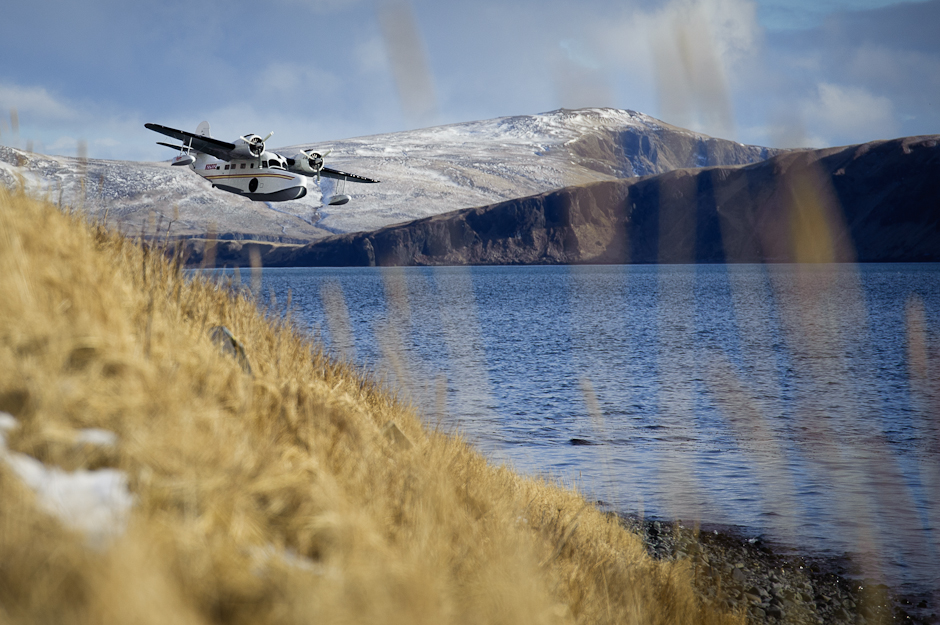 Flying the Goose to Akutan Photographer Jacob Maentz