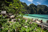 Coron Island, Tagbanua Community, Philippines.