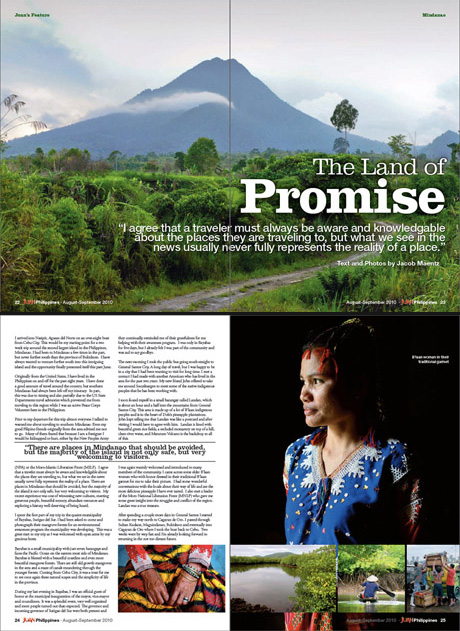 Juan Philippines Magazine Spread