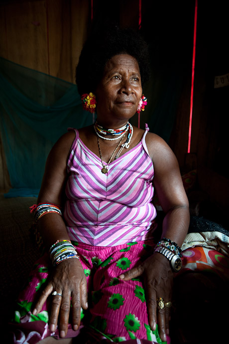Chieftain of one Agta Community