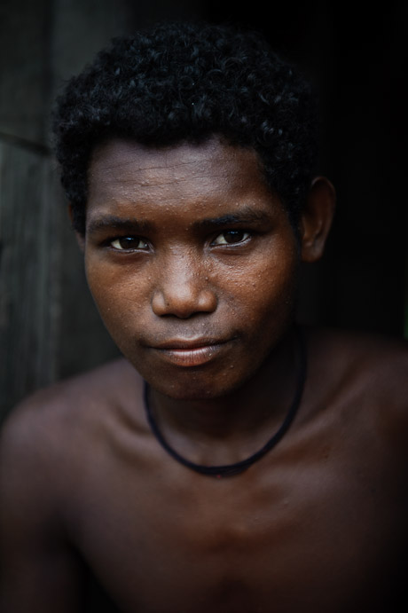A young Agta man