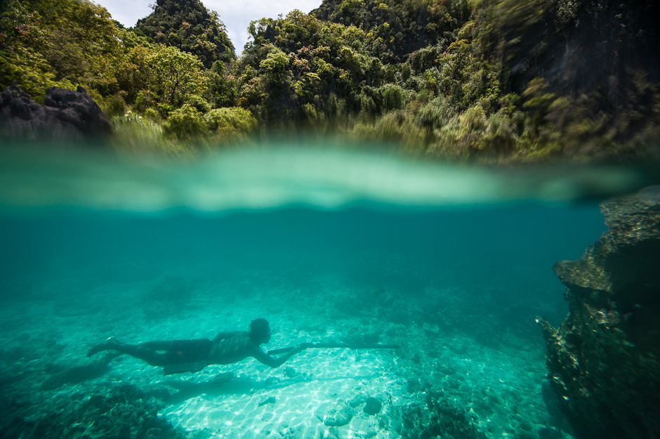 Tagbanua Spearfisherman