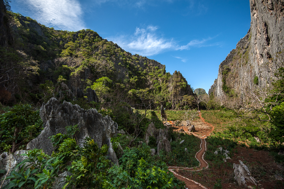 Valley on Coron Island