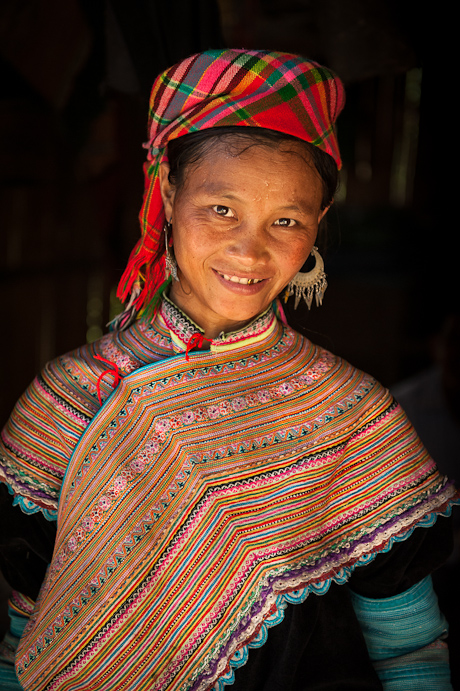 Portrait of a H'mong women