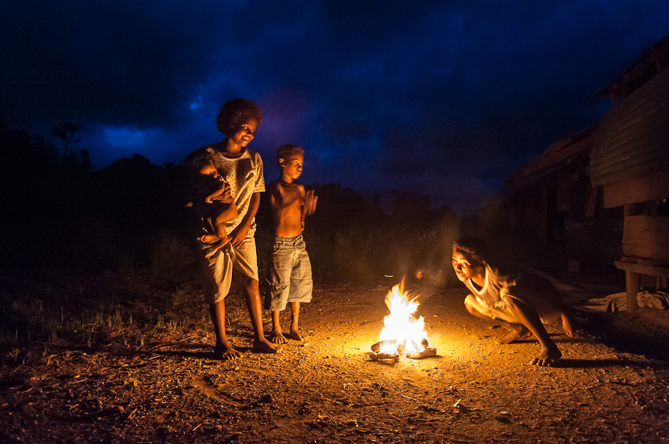 Preparing fire